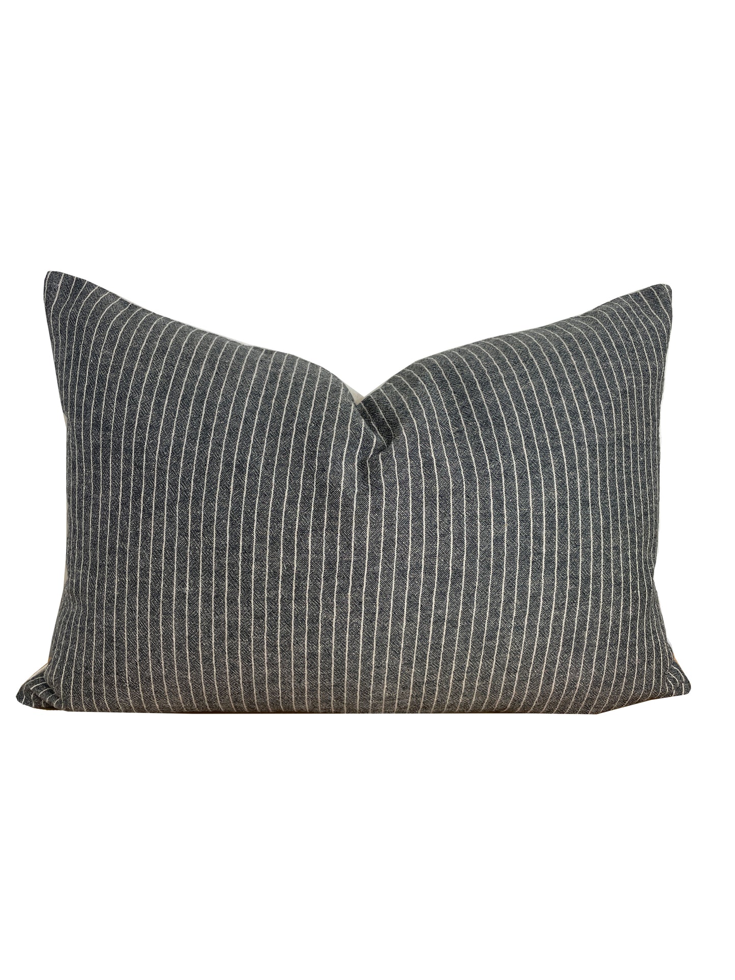 Gray Stripe Pillow Cover, Modern Farmhouse Pillow