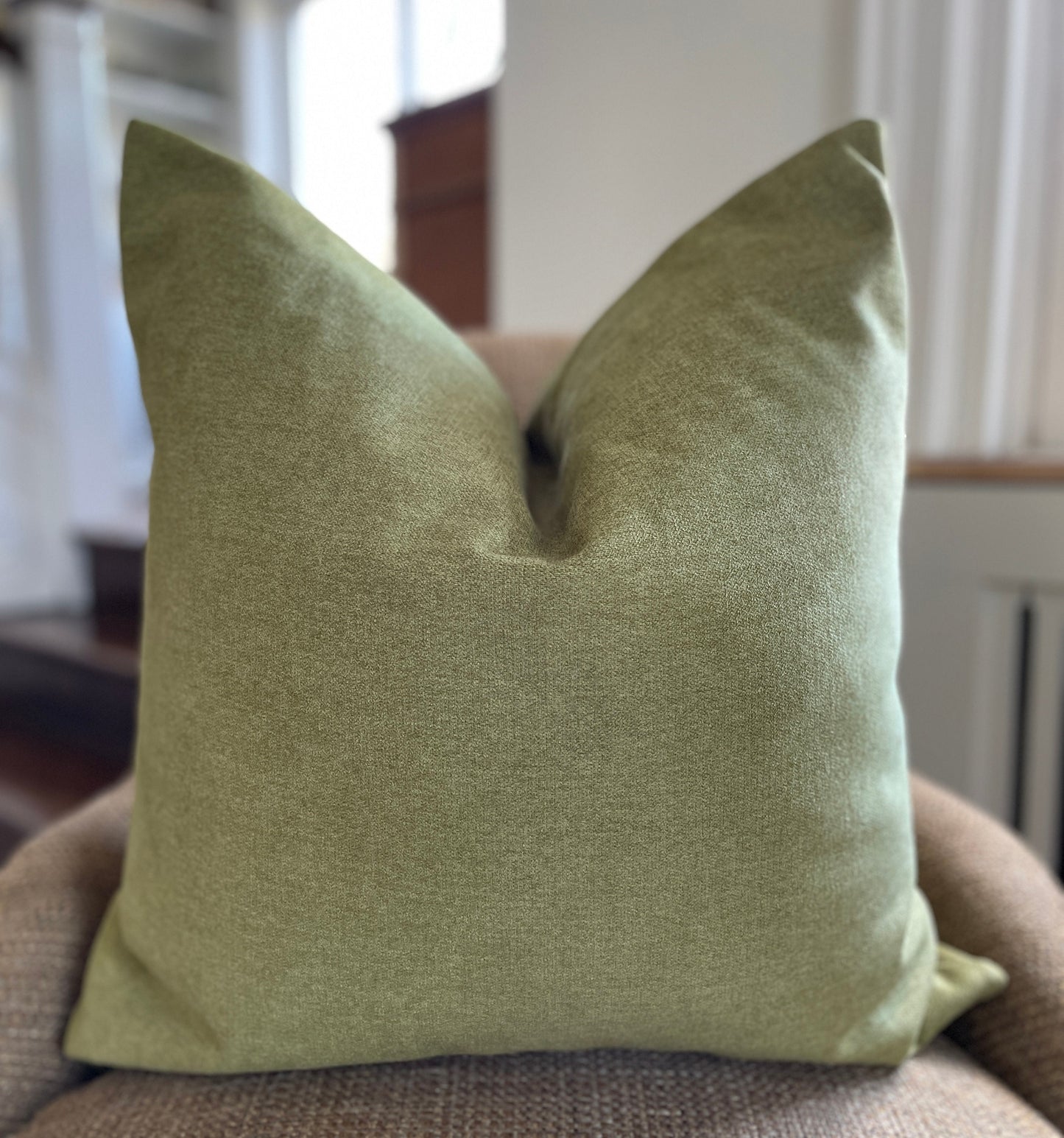 Fern Green Pillow Cover, Designer Pillow Covers