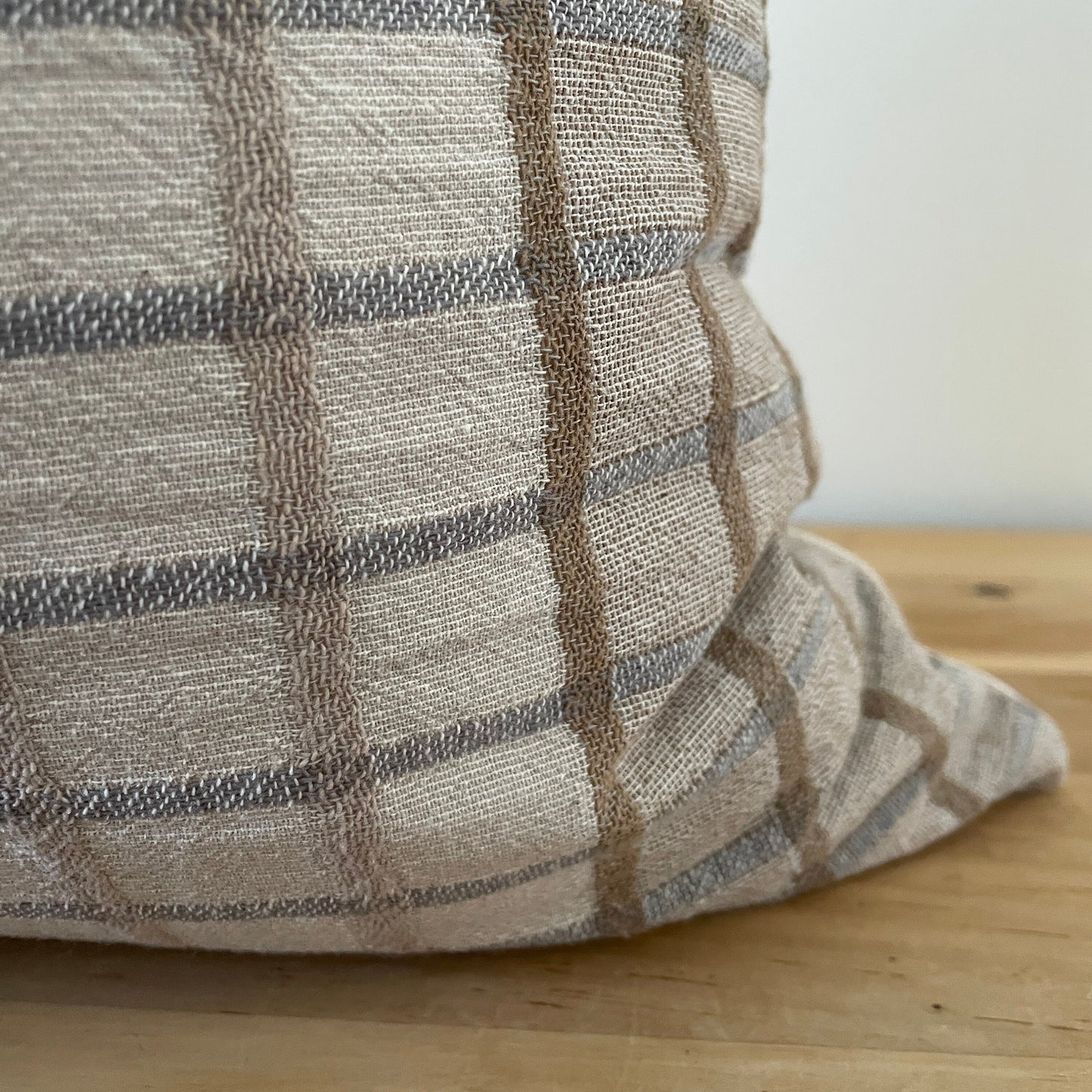 Plaid Pillow Cover.