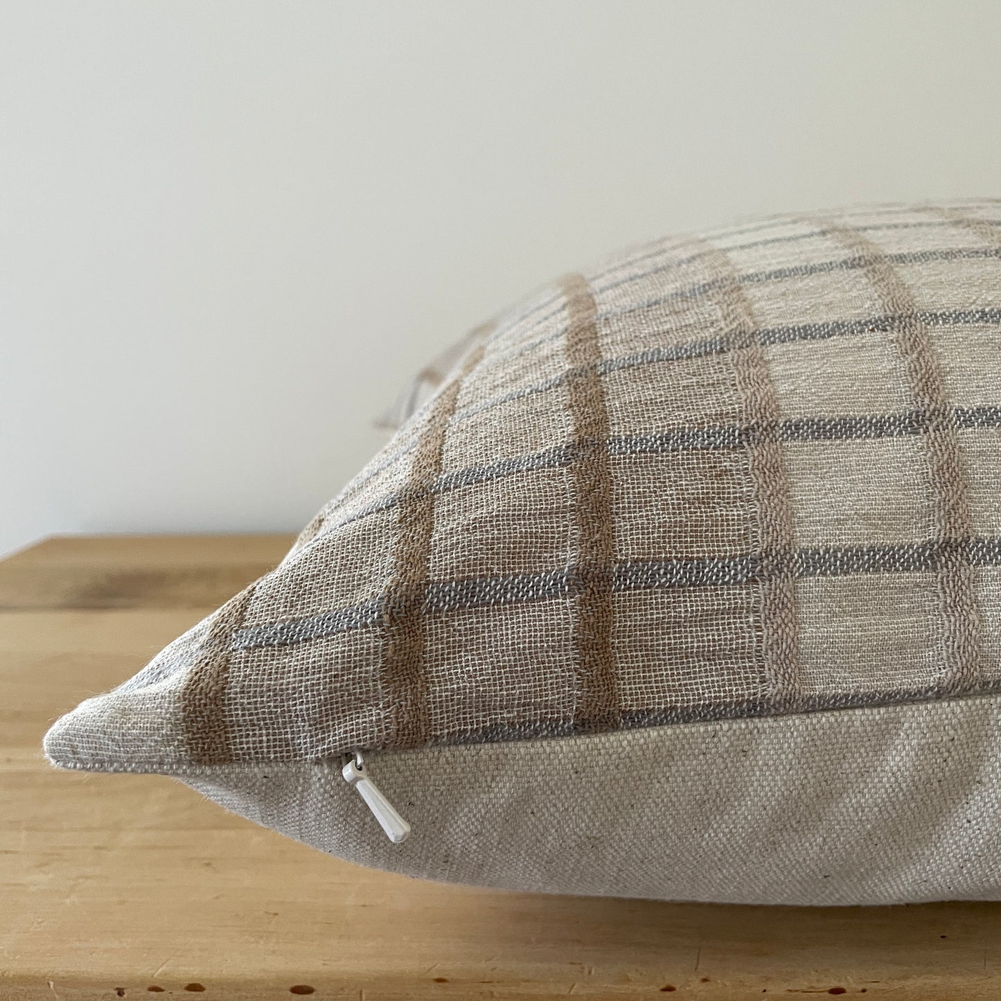 Plaid Pillow Cover.